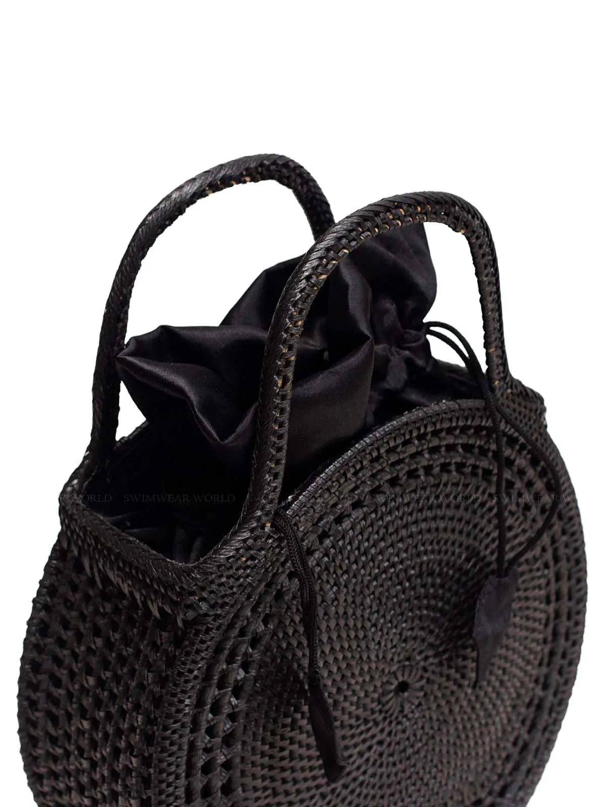 Sydney Raffia Satchel Bag ::RET