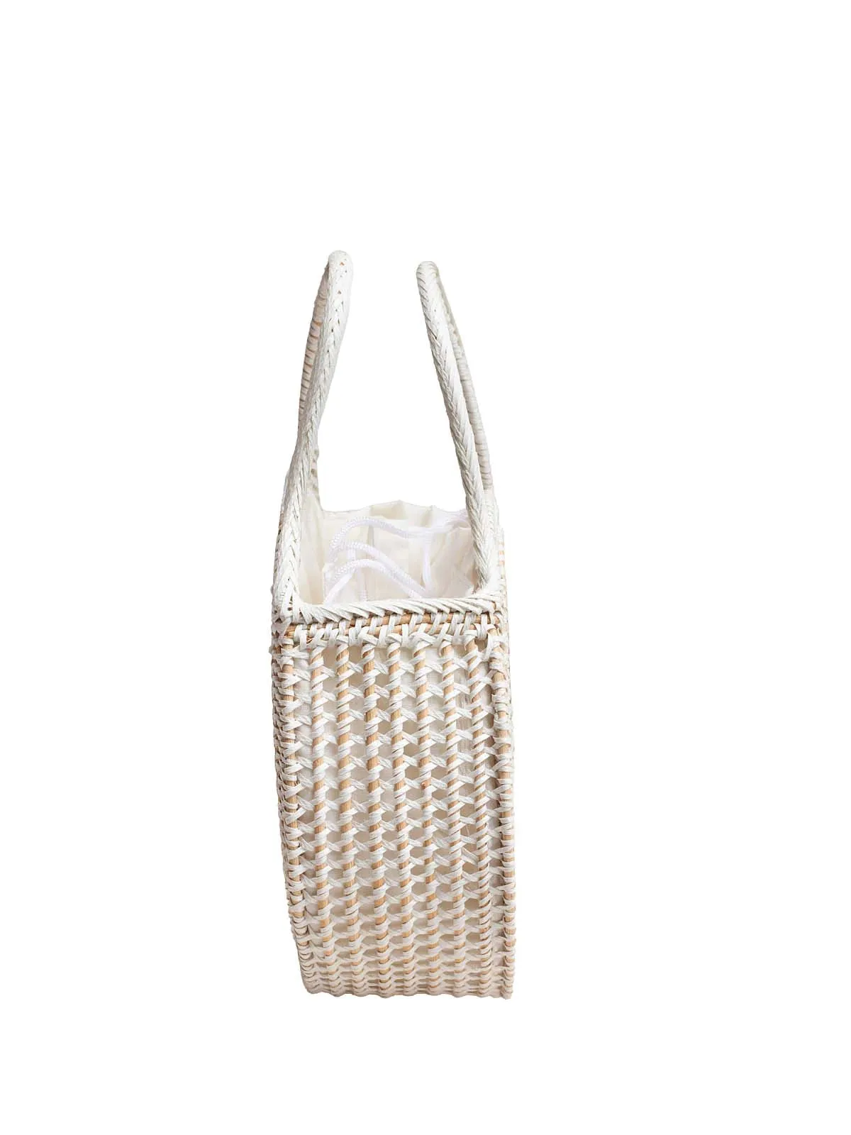 Sydney Raffia Satchel Bag ::RET