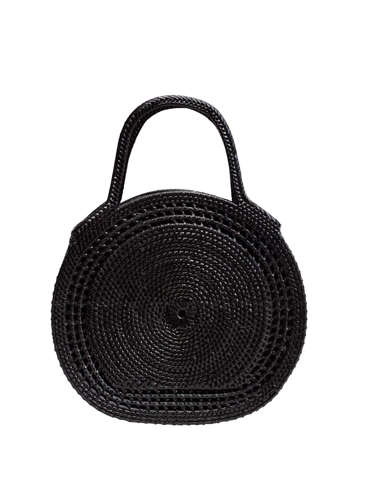 Sydney Raffia Satchel Bag ::RET