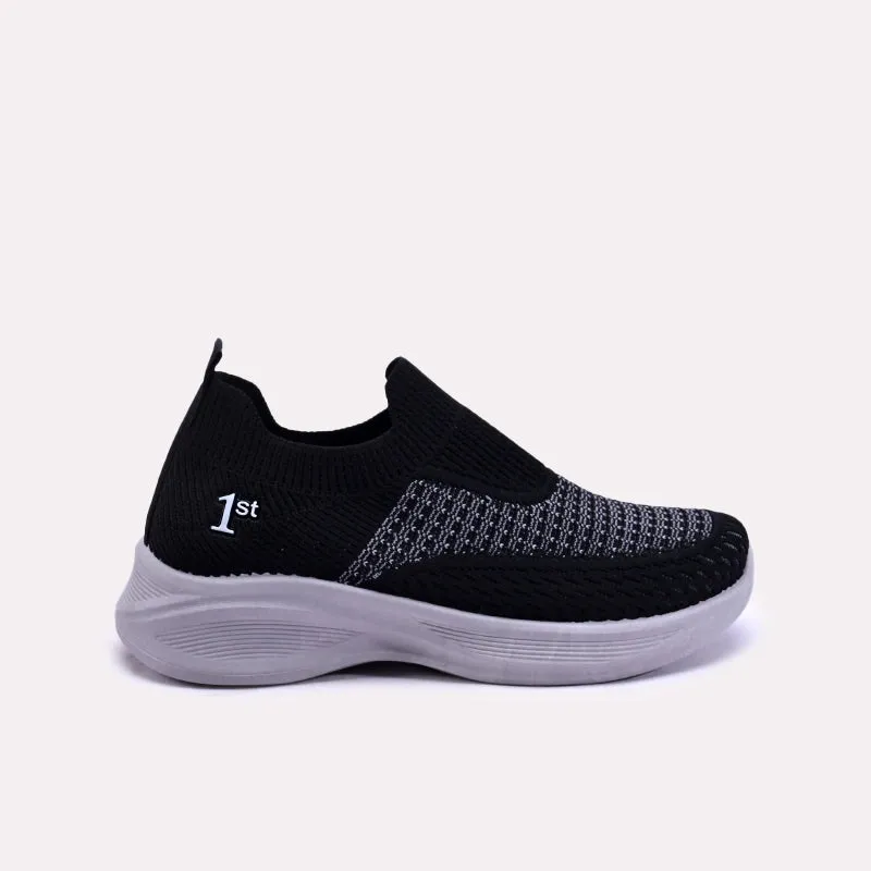 Tamsina Black Slip On Sneakers 0440754