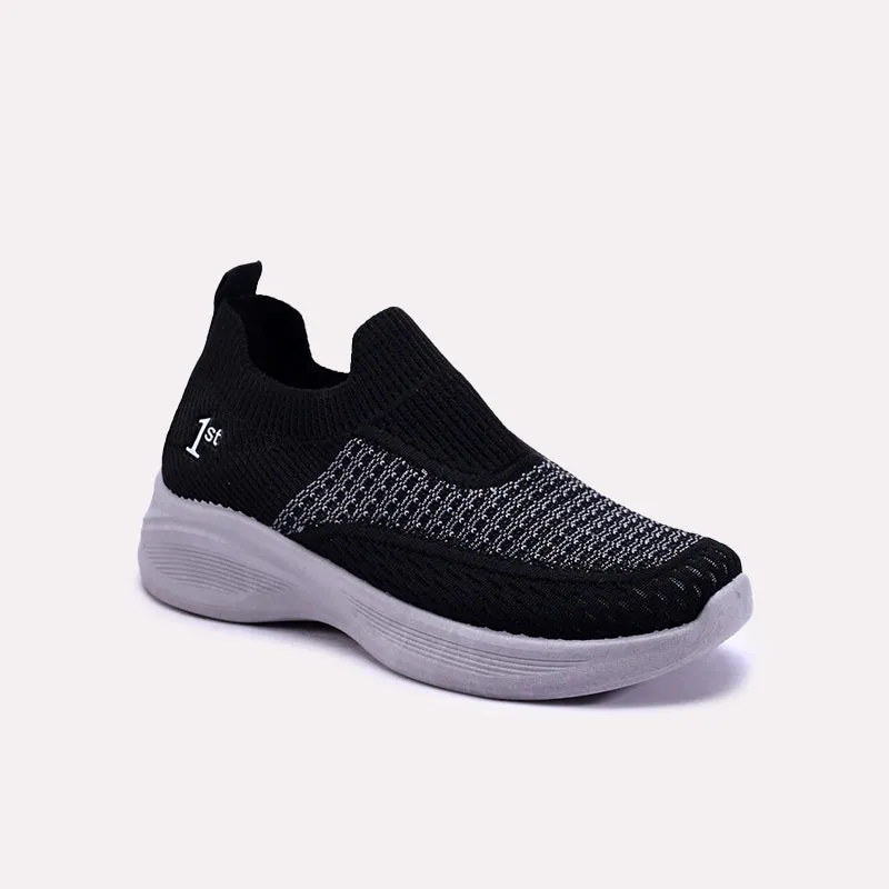 Tamsina Black Slip On Sneakers 0440754