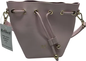 The Daily Edit Pink Personalised RF Top Handle Bag One Size
