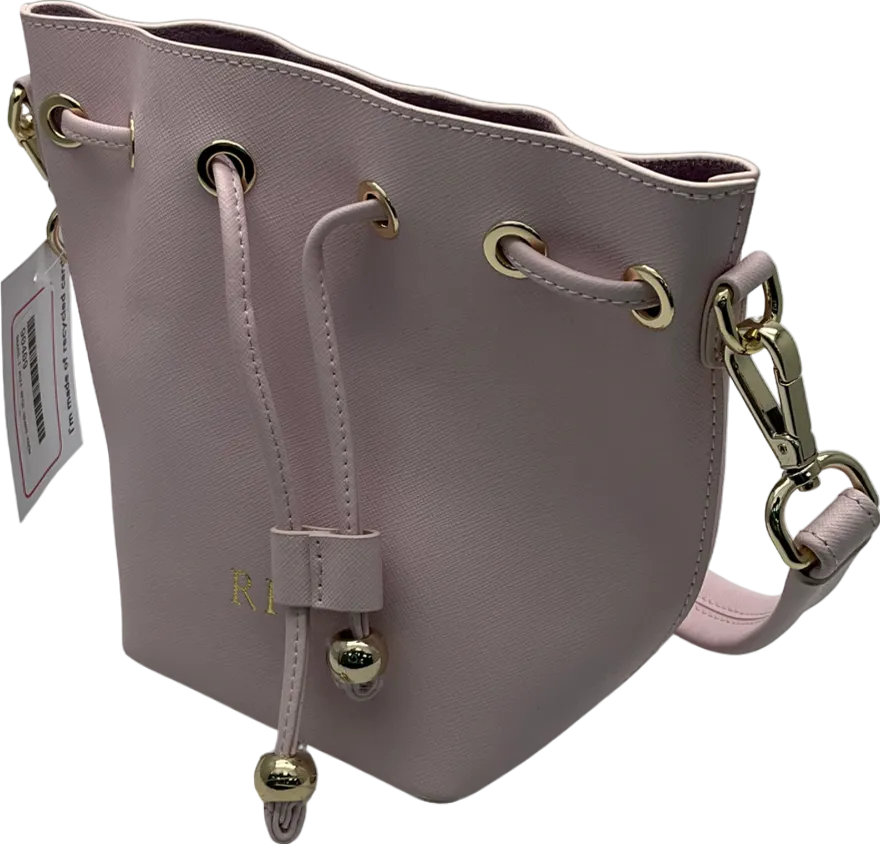The Daily Edit Pink Personalised RF Top Handle Bag One Size