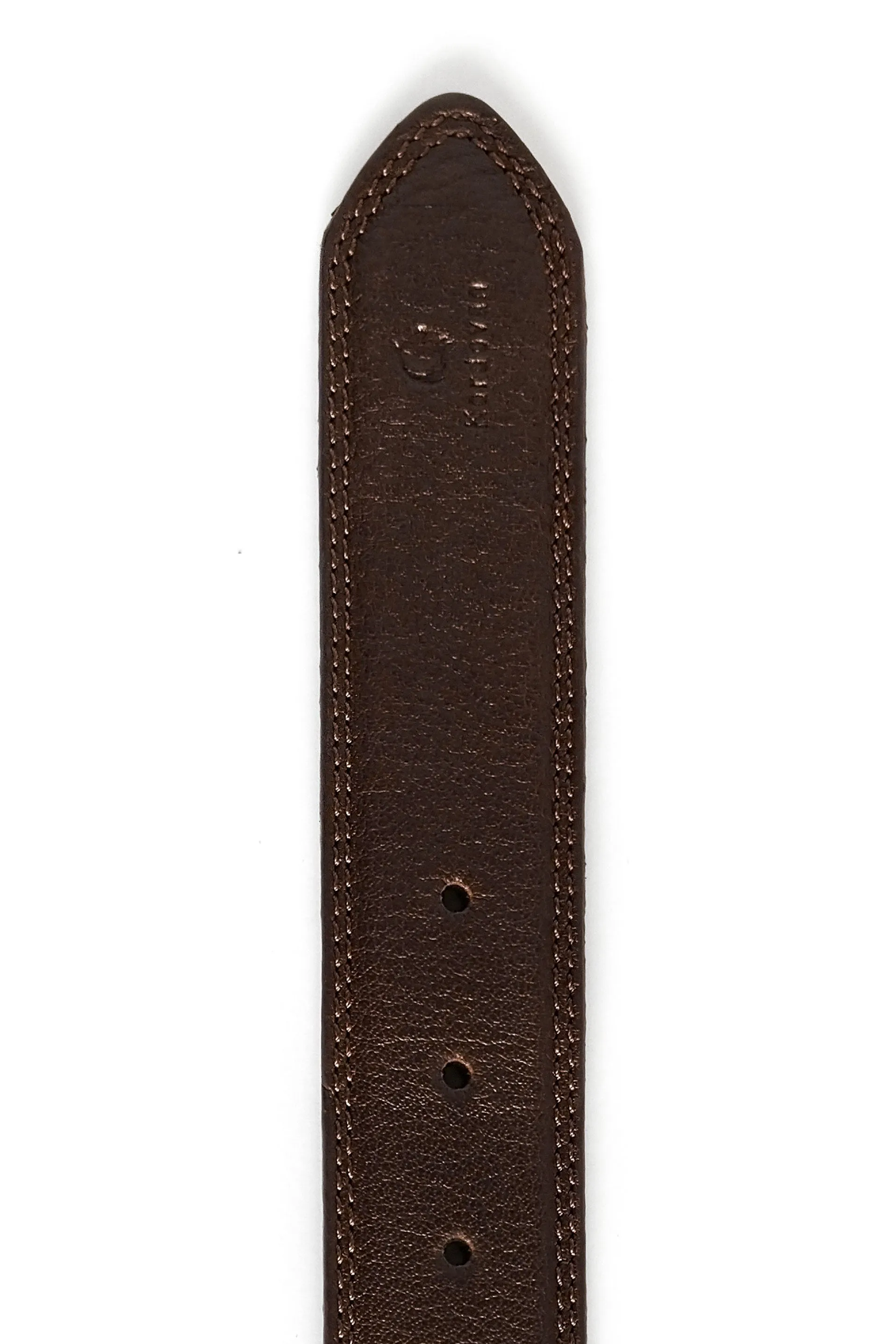 The Executive Double Stitched Belt