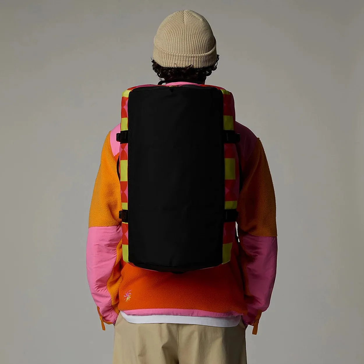 THE NORTH FACE BASE CAMP DUFFEL SMALL - GAMMA PINK LETS BLOSSOM