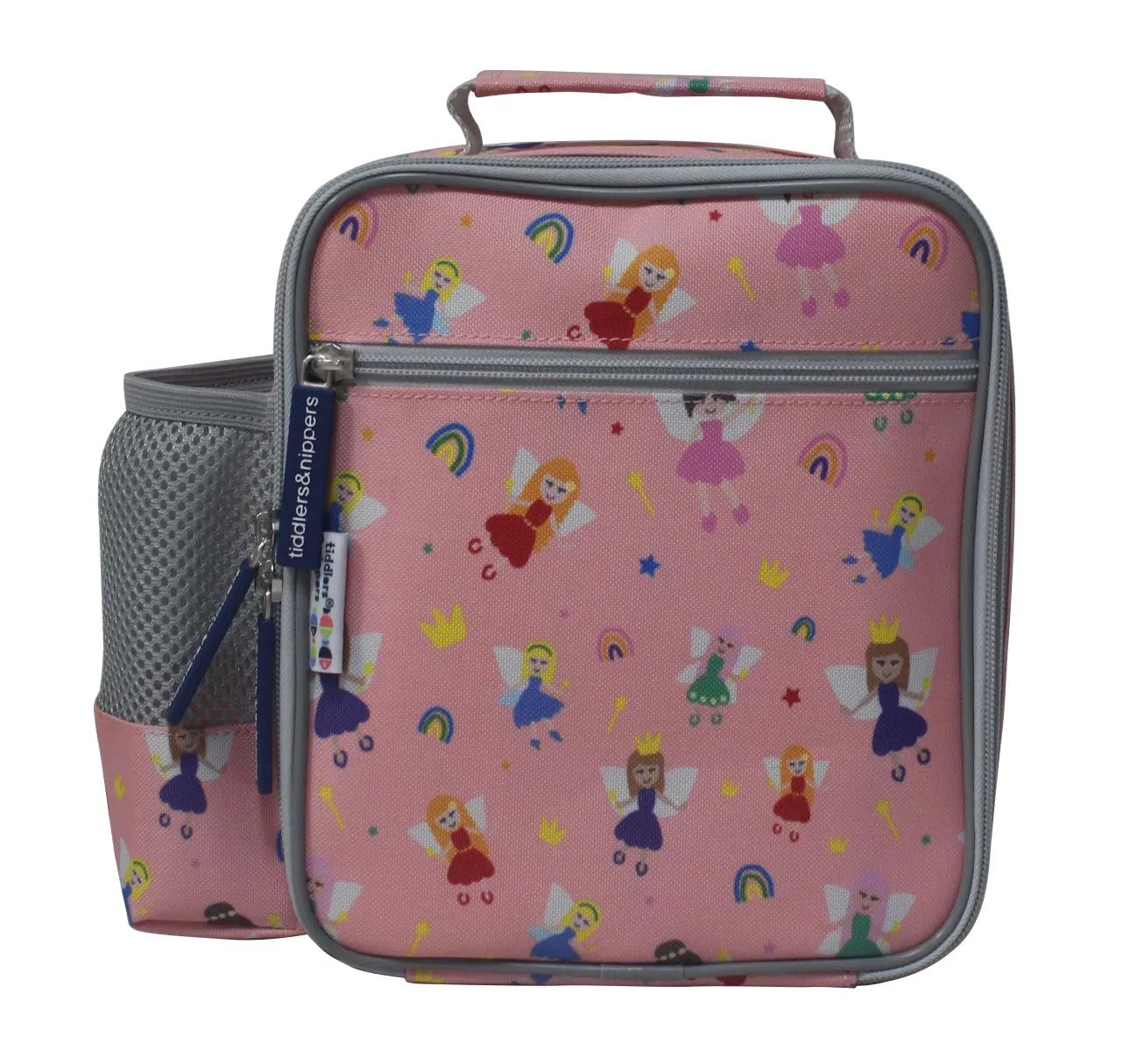 Tiddler Kids Lunch Bag / Lunch Box | Insulated & Double Zipped | Carry Handle & Side Pocket