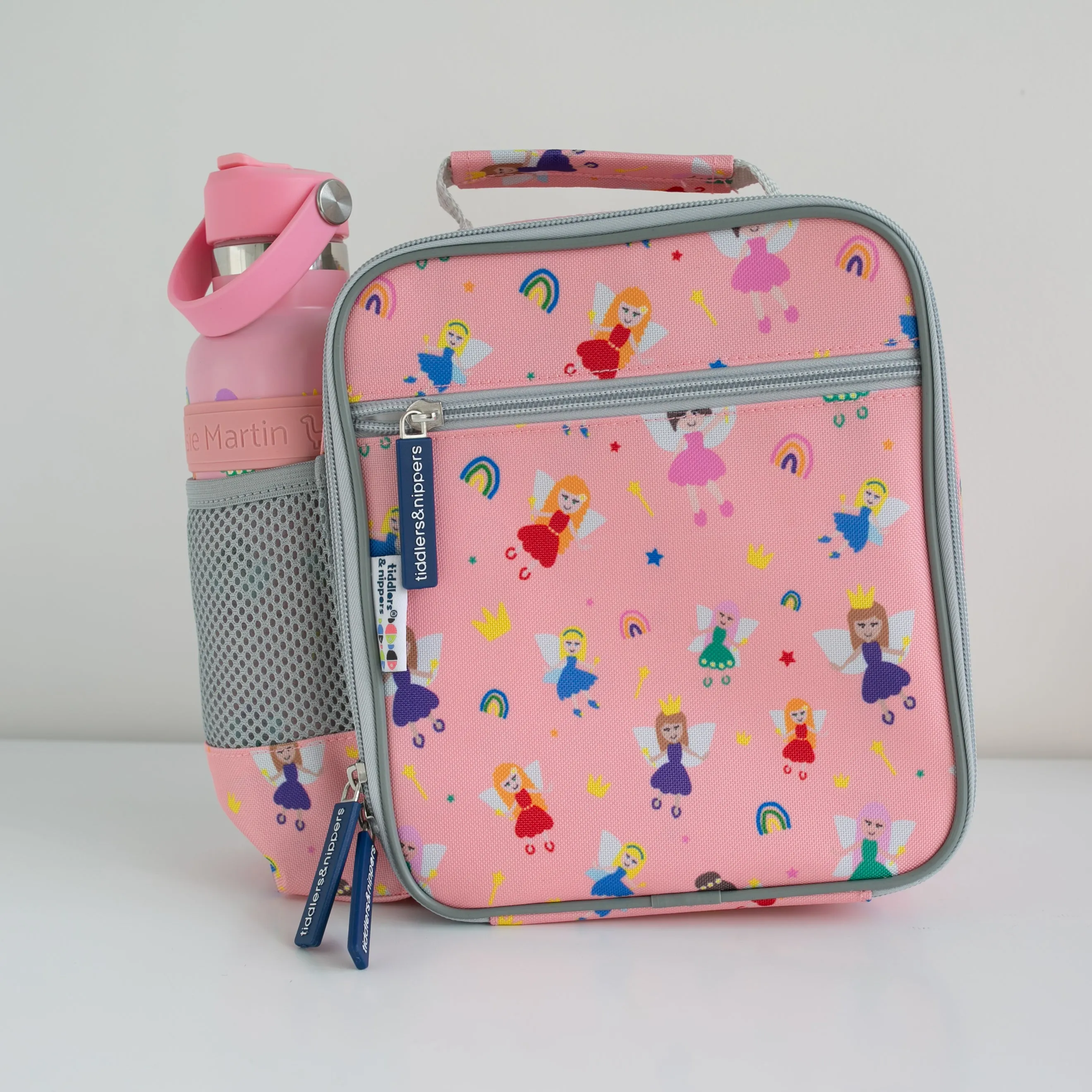 Tiddler Kids Lunch Bag / Lunch Box | Insulated & Double Zipped | Carry Handle & Side Pocket