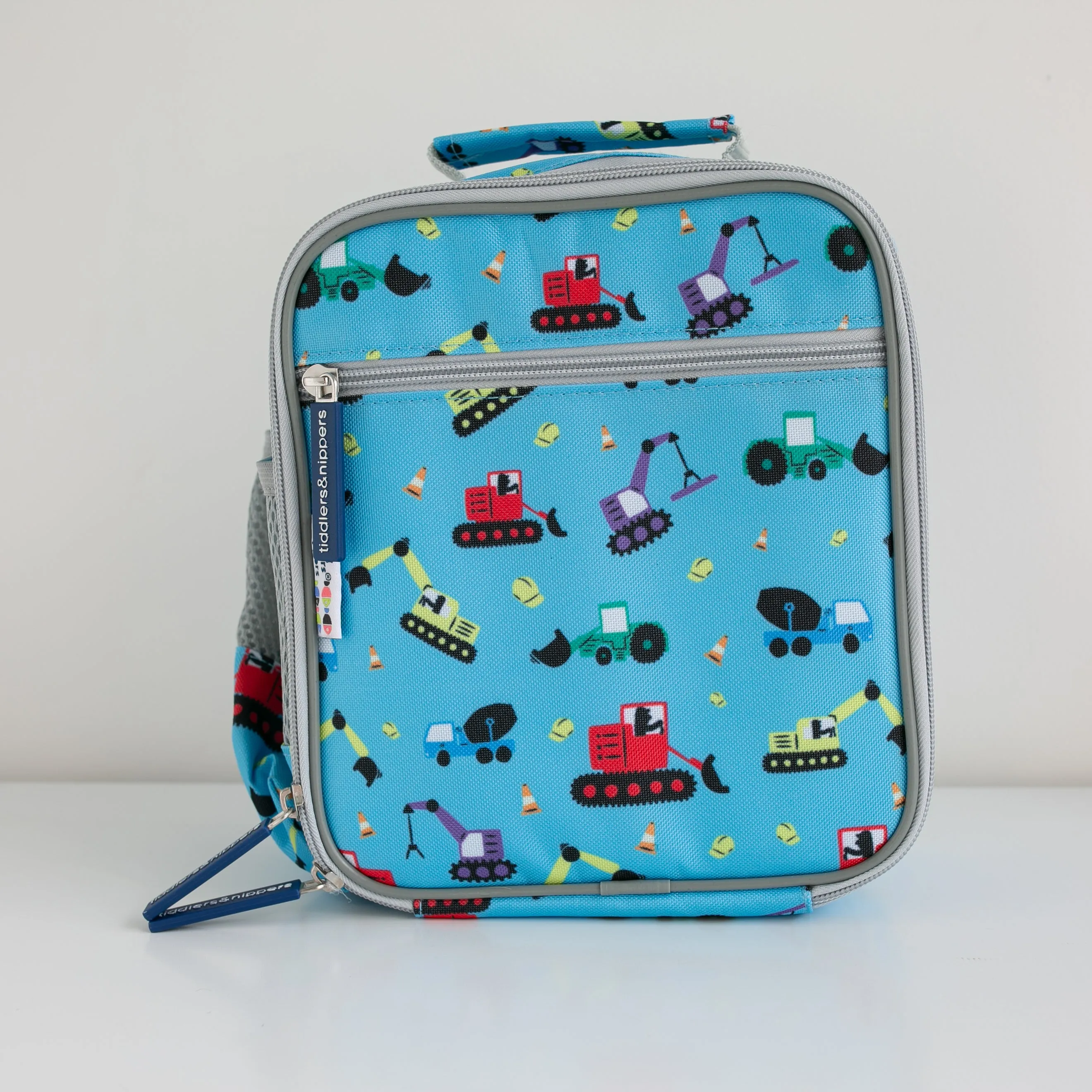 Tiddler Kids Lunch Bag / Lunch Box | Insulated & Double Zipped | Carry Handle & Side Pocket