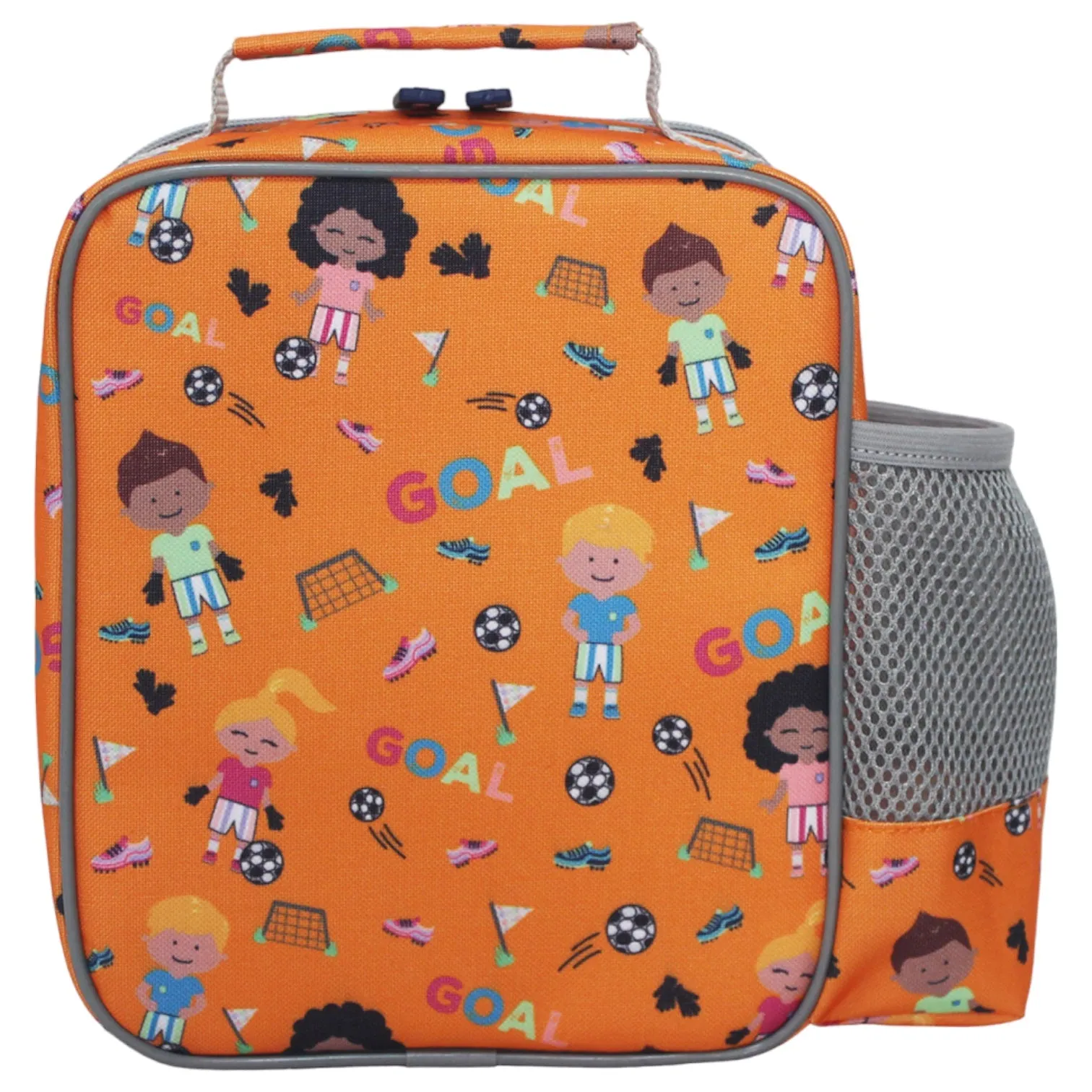 Tiddler Kids Lunch Bag / Lunch Box | Insulated & Double Zipped | Carry Handle & Side Pocket