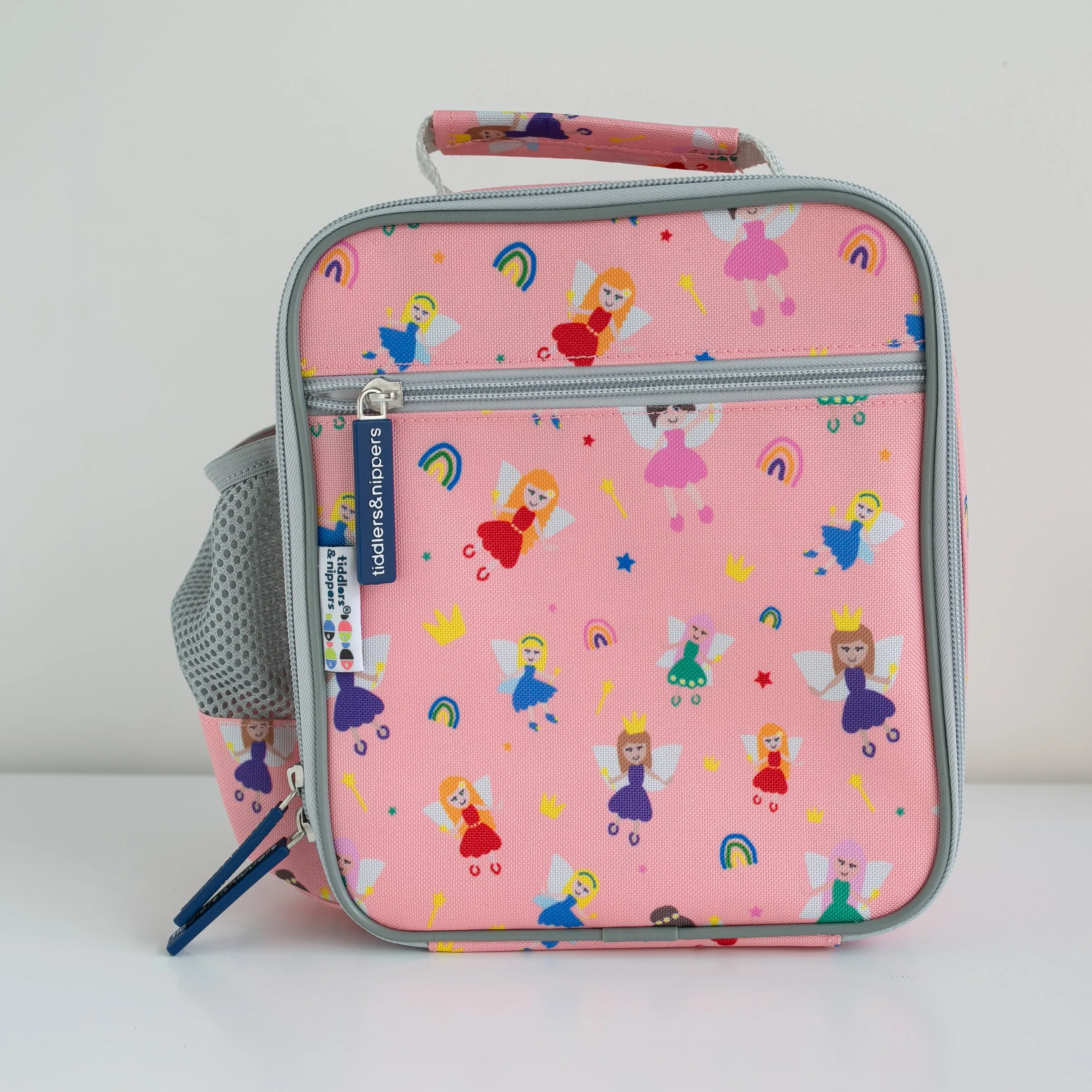 Tiddler Kids Lunch Bag / Lunch Box | Insulated & Double Zipped | Carry Handle & Side Pocket