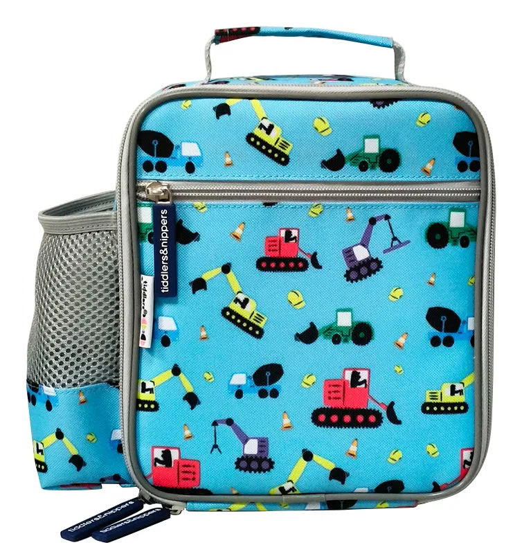 Tiddler Kids Lunch Bag / Lunch Box | Insulated & Double Zipped | Carry Handle & Side Pocket