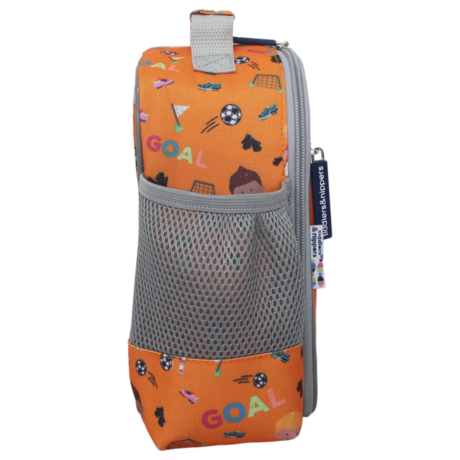 Tiddler Kids Lunch Bag / Lunch Box | Insulated & Double Zipped | Carry Handle & Side Pocket