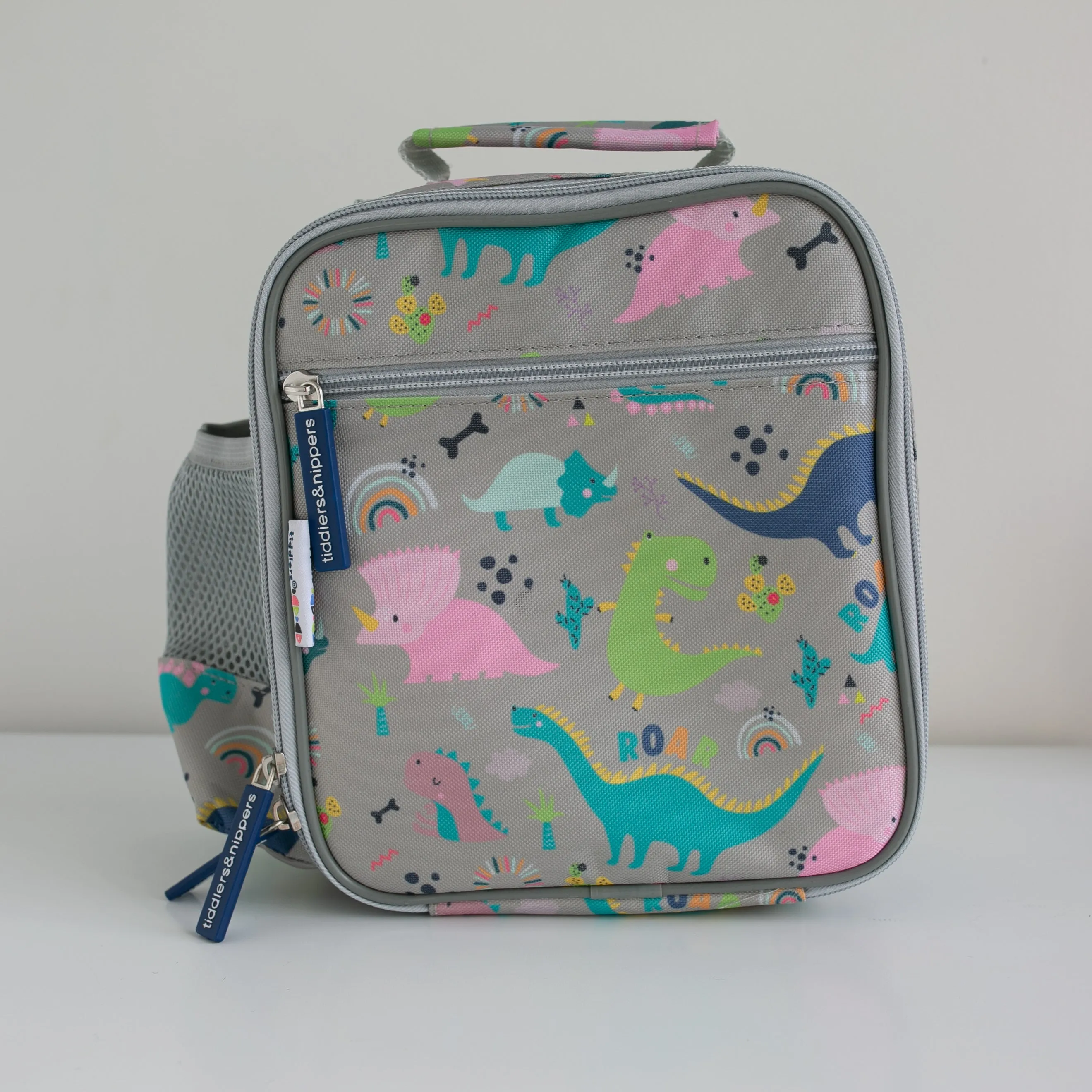 Tiddler Kids Lunch Bag / Lunch Box | Insulated & Double Zipped | Carry Handle & Side Pocket