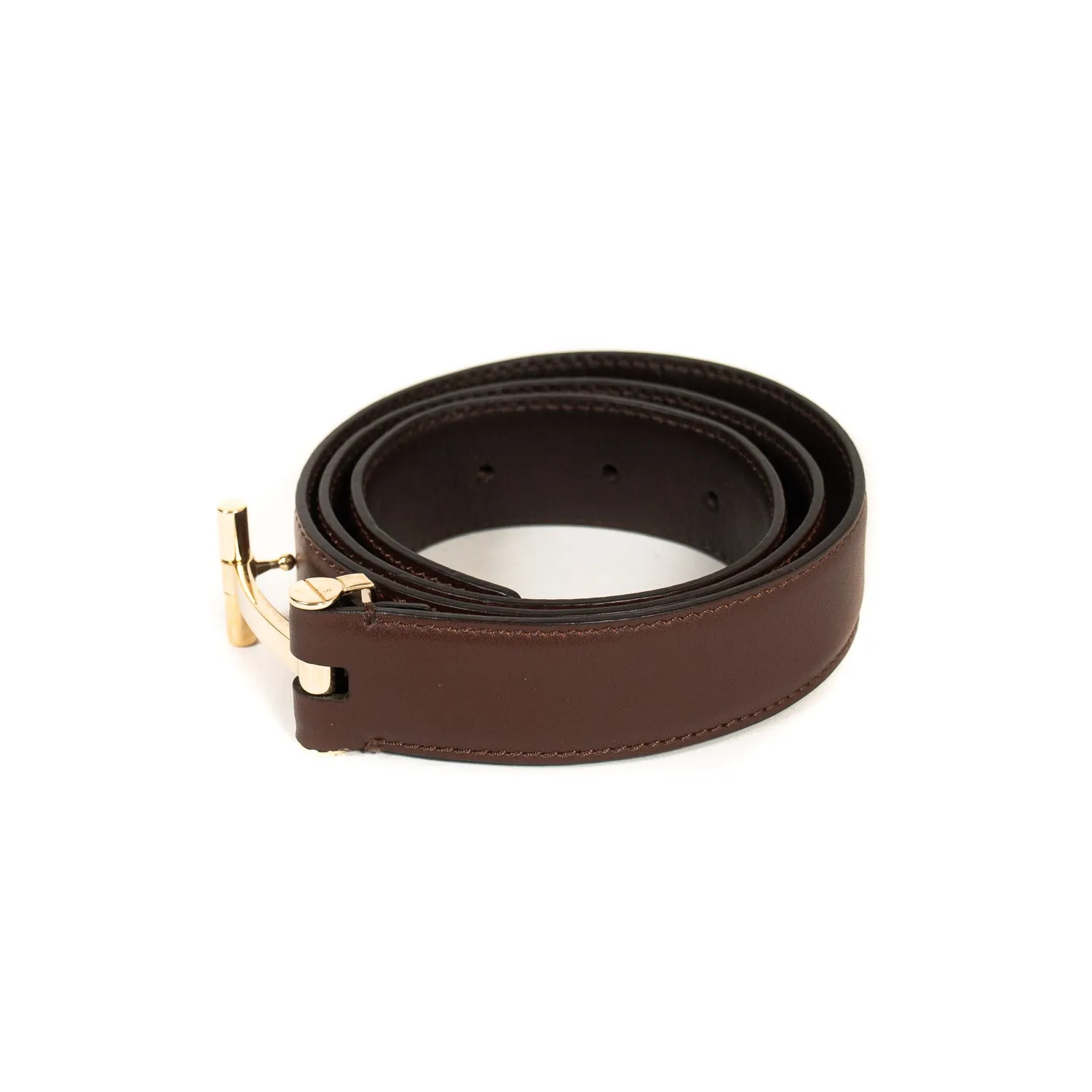 Tom Ford Logo Leather Belt