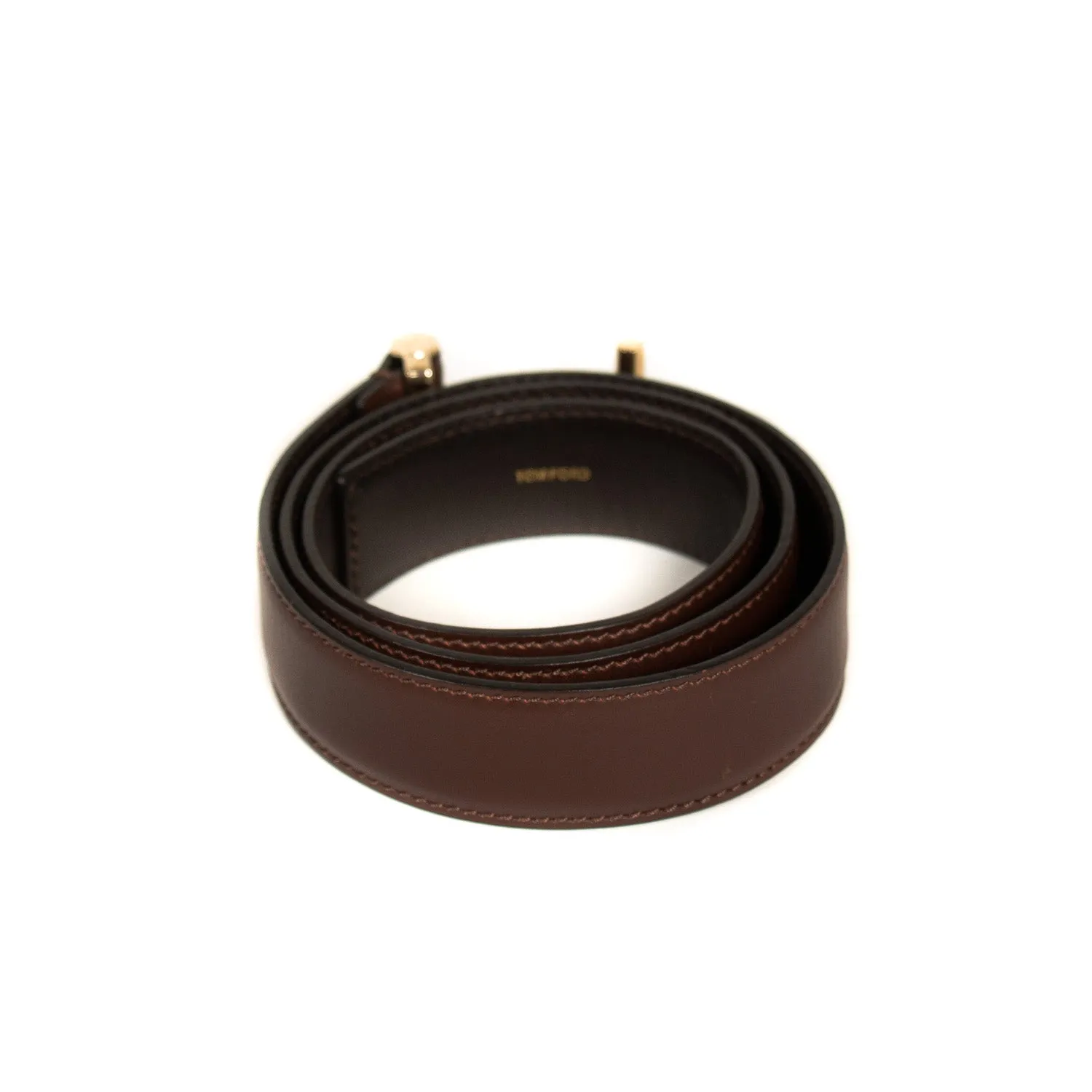 Tom Ford Logo Leather Belt