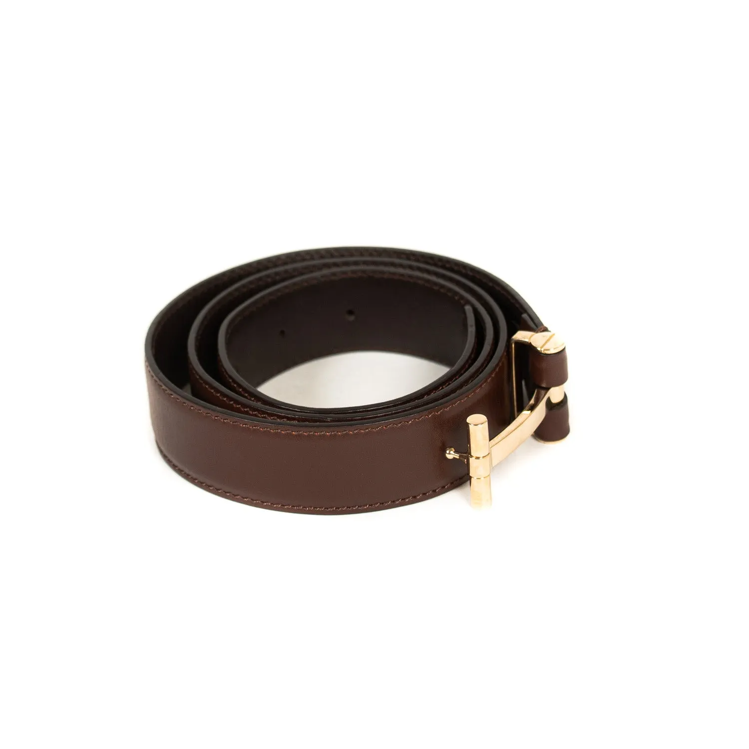 Tom Ford Logo Leather Belt