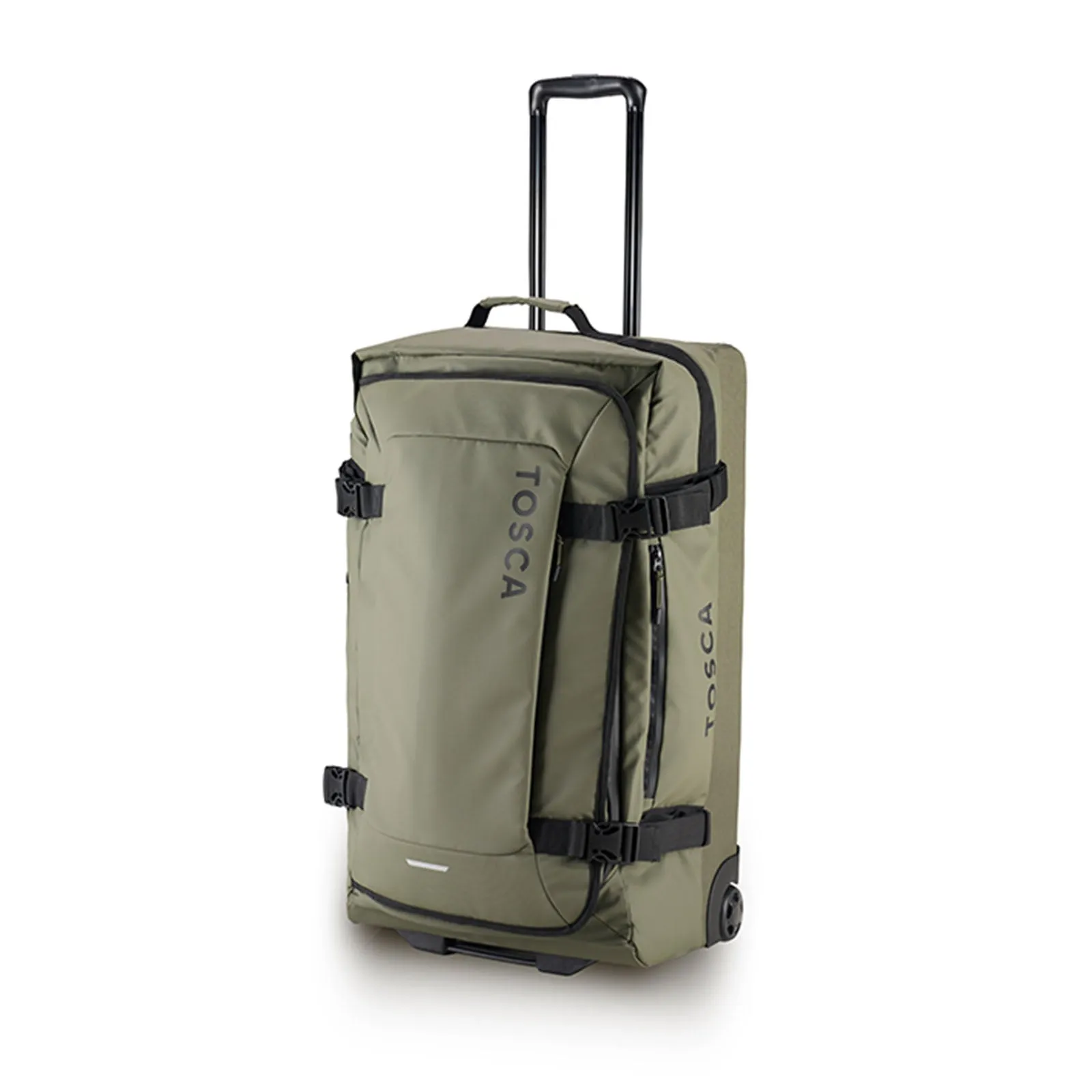 Tosca Delta Large Wheeled Duffel Bag Khaki