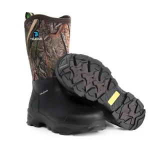 Trudave Rubber Work Hunting Rain Boots with Steel Shank - Reed Grass