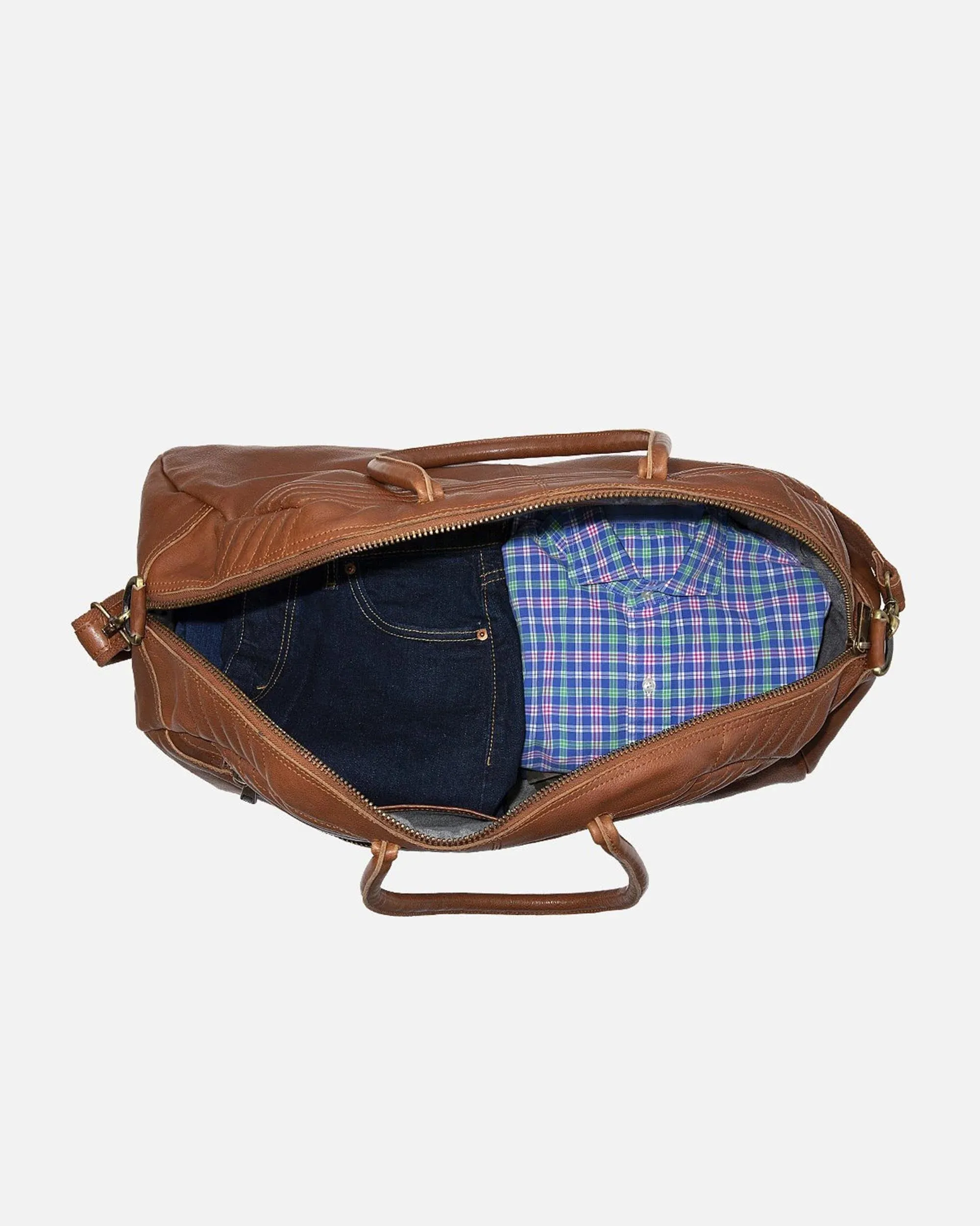 Tucker | Timeless Leather Weekender Bag