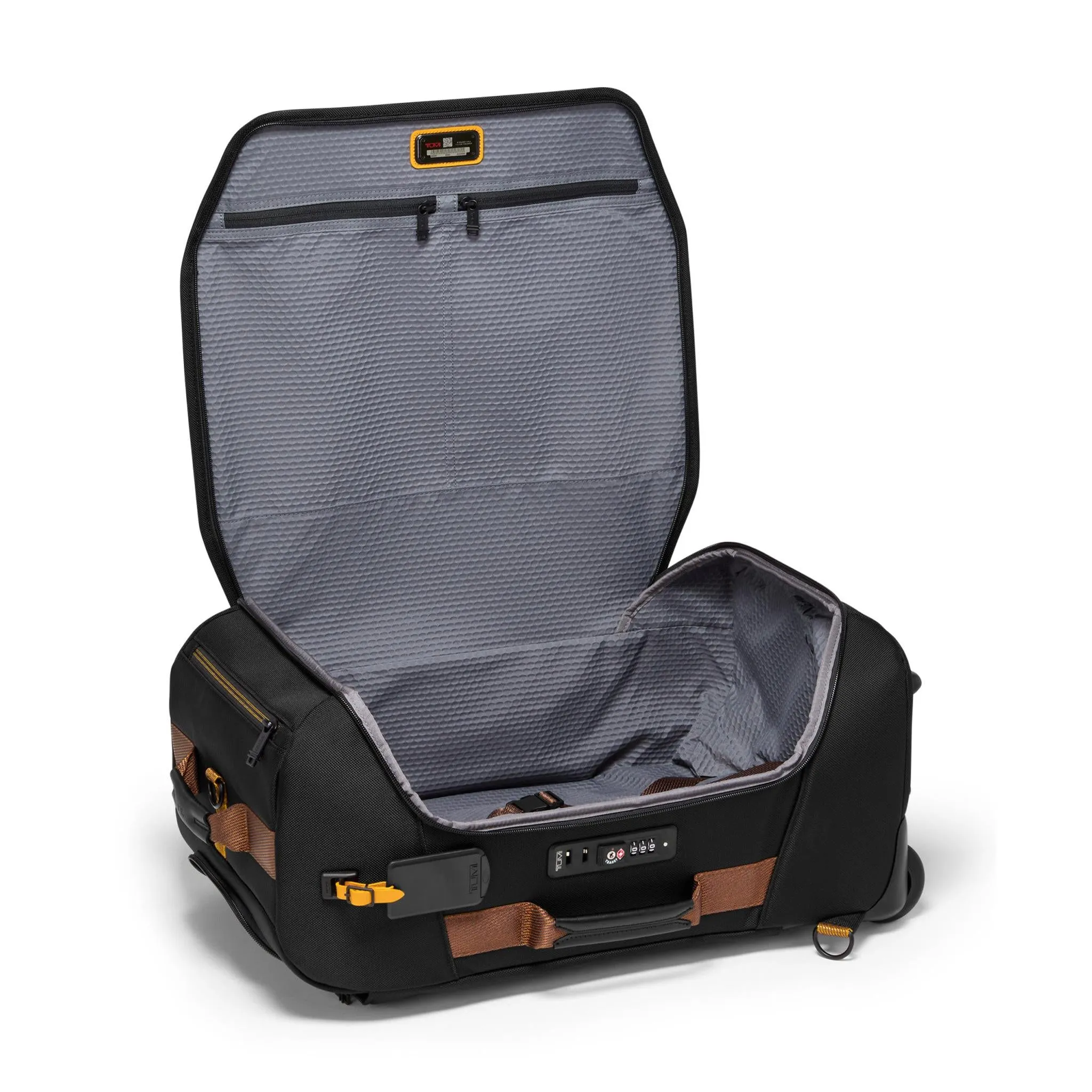 TUMI Alpha Bravo International 2 Wheel Duffel Backpack Carry On