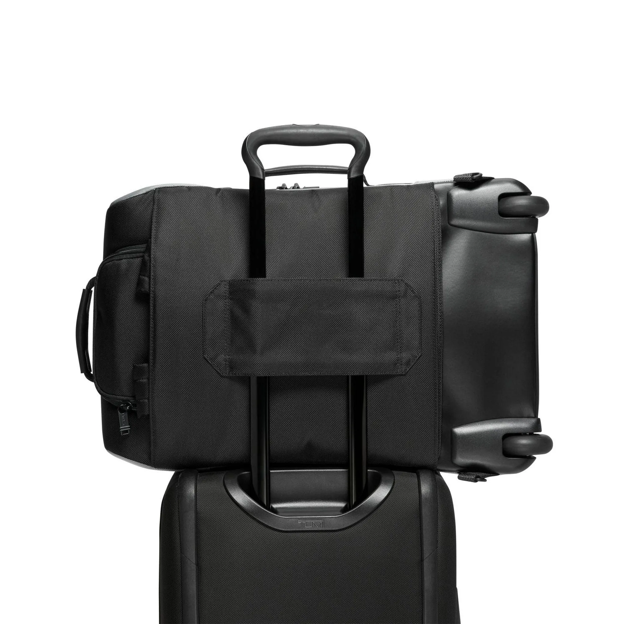TUMI Alpha Bravo International 2 Wheel Duffel Backpack Carry On