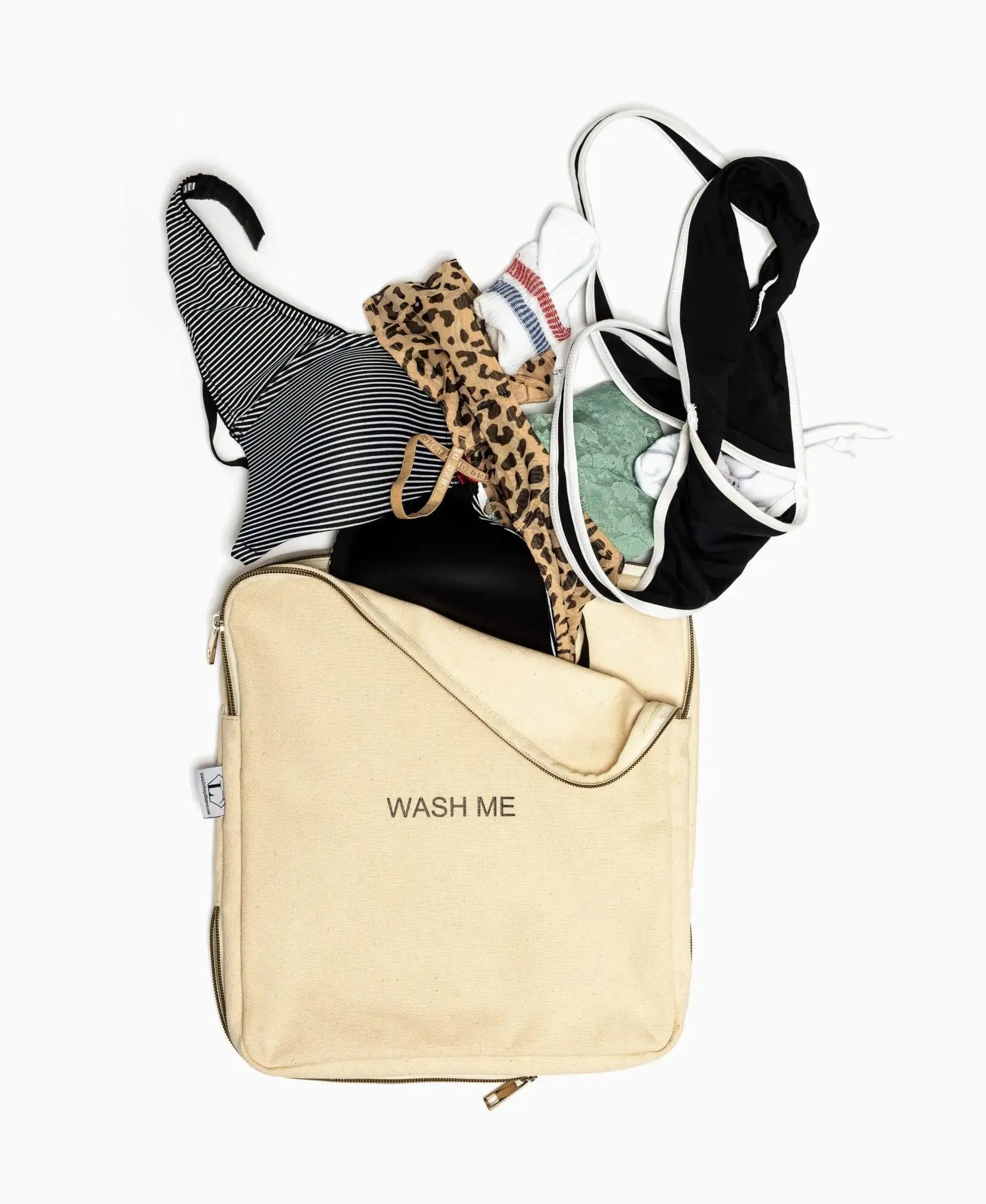 Two-Sided Travel Laundry Bag