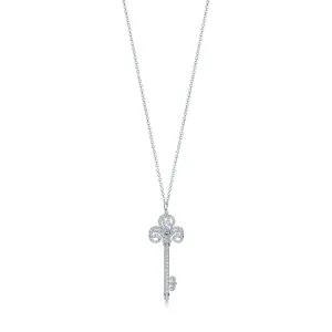 Unlock Happiness Enchant Heart KeyPendant Necklace
