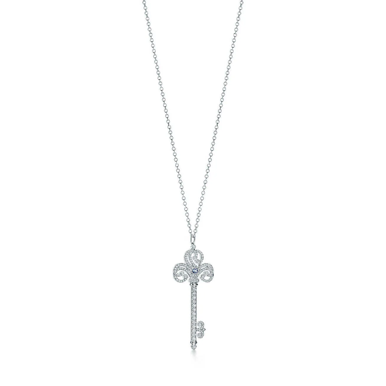 Unlock Happiness Enchant Heart KeyPendant Necklace