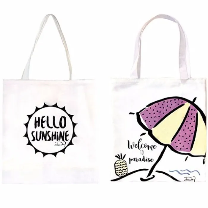 UV Color-Changing Tote Bags - 6 Styles