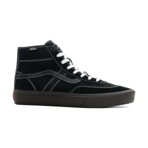Vans Crockett High Skate Shoe - Black/Chocolate