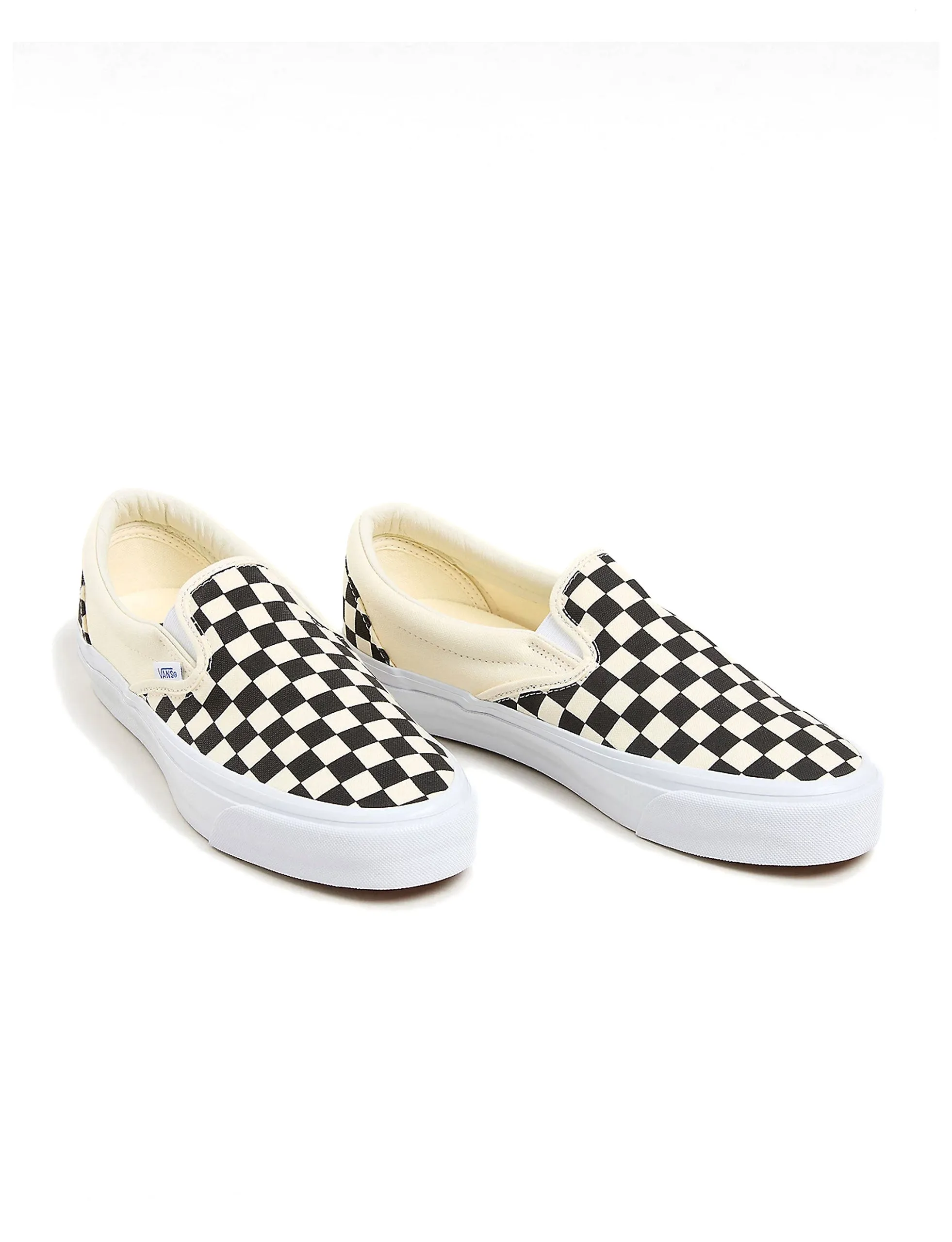 VANS OTW CHECKERBOARD BLACK/OFF SLIP-ON REISSUE 98 SNEAKERS