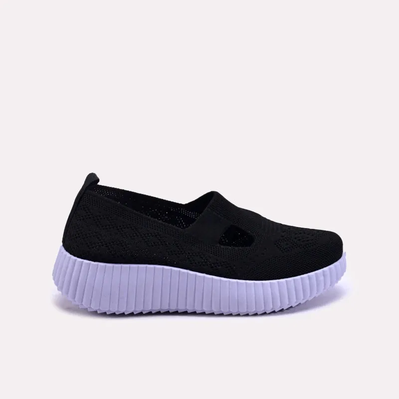 Vela Black Platform Slip On Sneakers 0440753