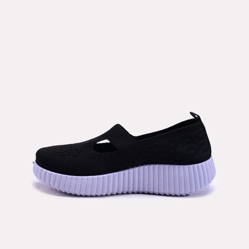 Vela Black Platform Slip On Sneakers 0440753