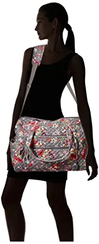 Vera Bradley Women's Cotton Weekender Travel Bag, Hope Blooms - Recycled Cotton, One Size