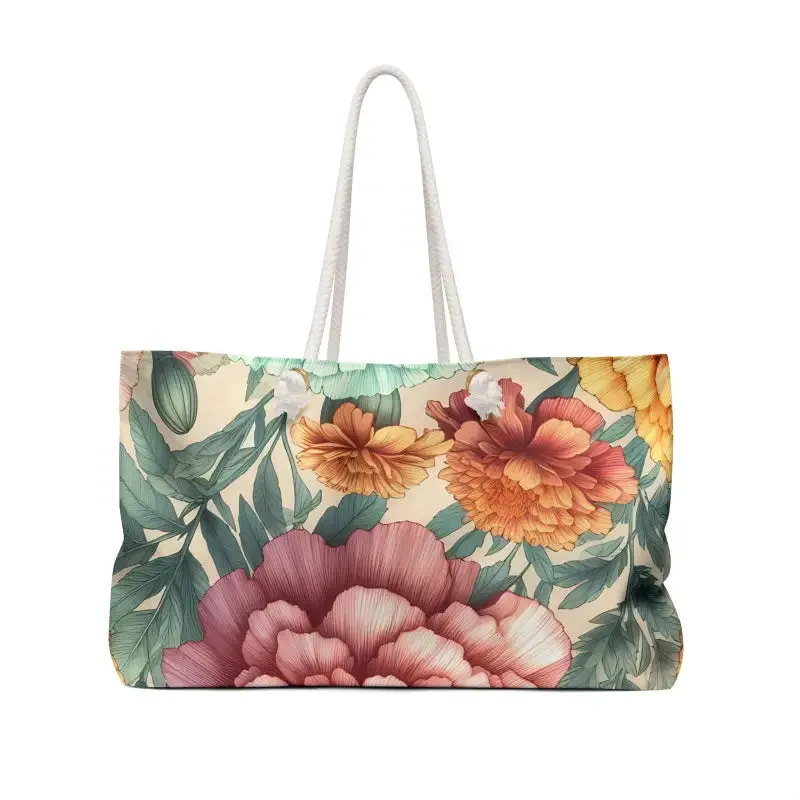 Vibrant Floral Weekender Bag for Stylish Escapes