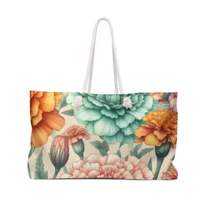 Vibrant Floral Weekender Bag for Stylish Escapes