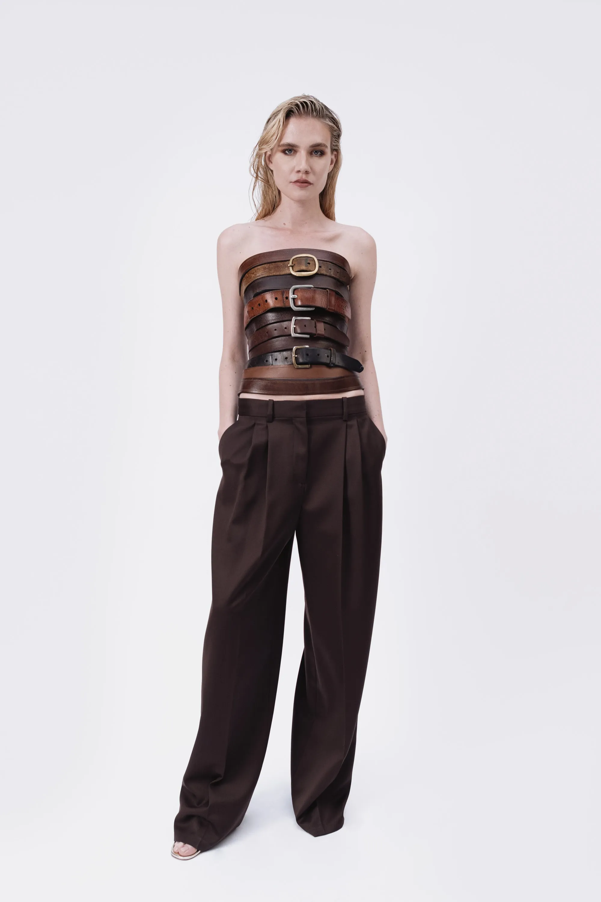 Vintage Belt Top