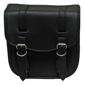 VS304 Vance Leather Small 2 Strap Plain Sissy Bar Bag