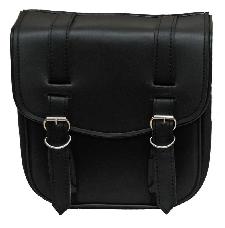 VS304 Vance Leather Small 2 Strap Plain Sissy Bar Bag