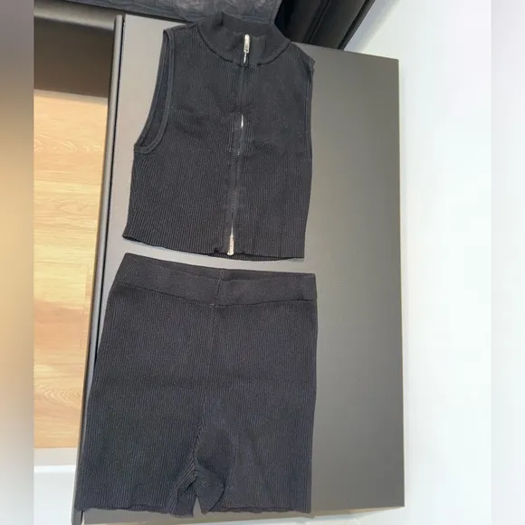 Weekender Knit Set - Black