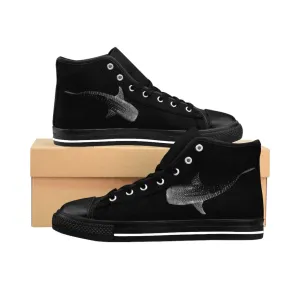 Whale Shark Ninja Women's High-top Sneakers