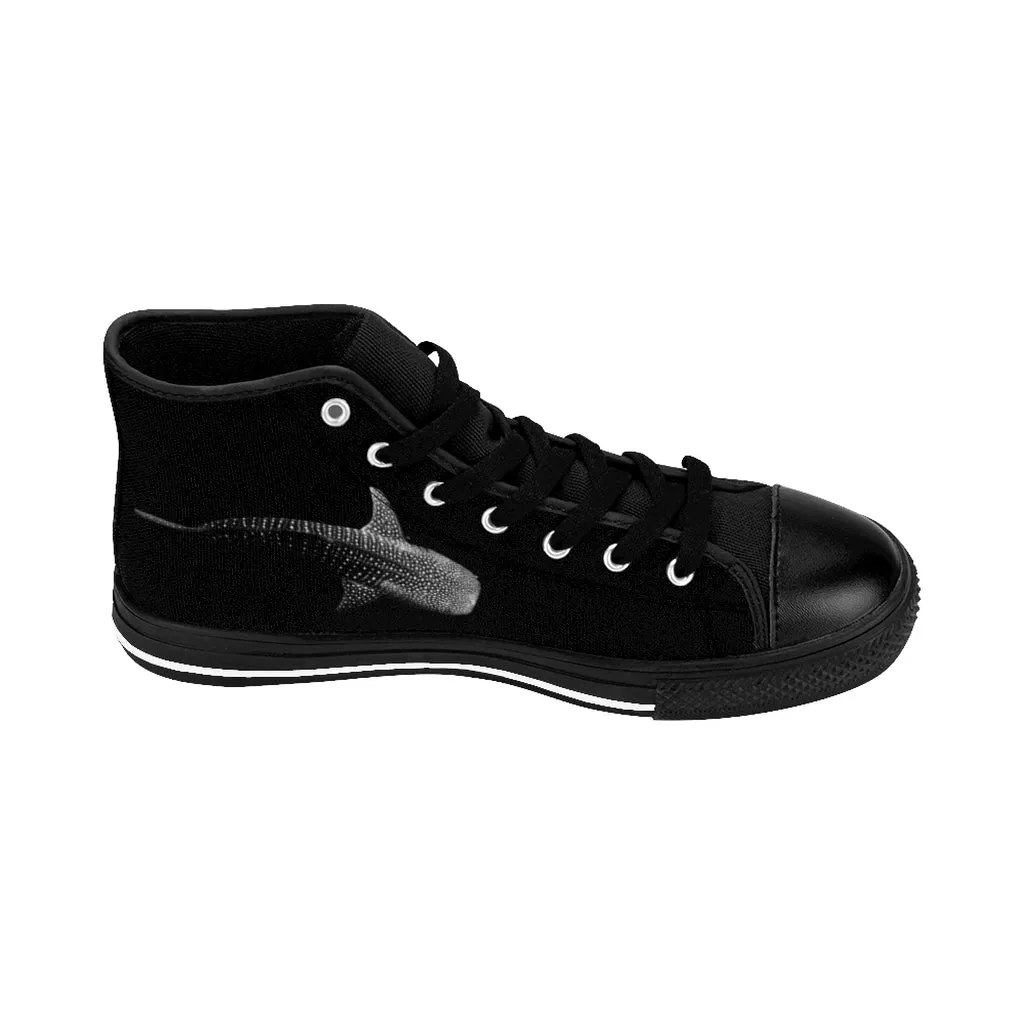 Whale Shark Ninja Women's High-top Sneakers