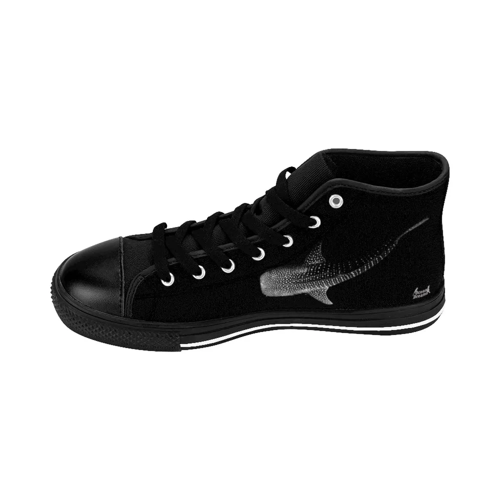 Whale Shark Ninja Women's High-top Sneakers