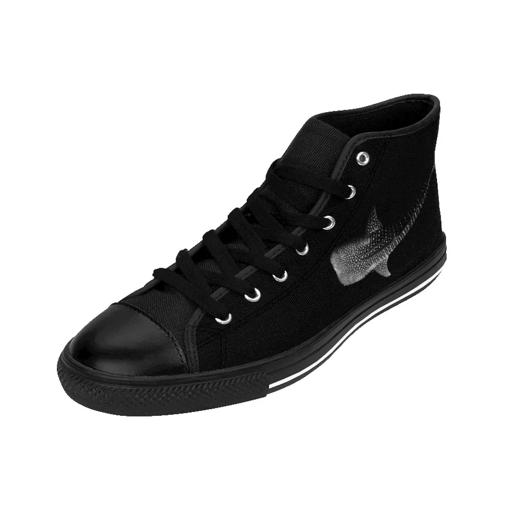 Whale Shark Ninja Women's High-top Sneakers