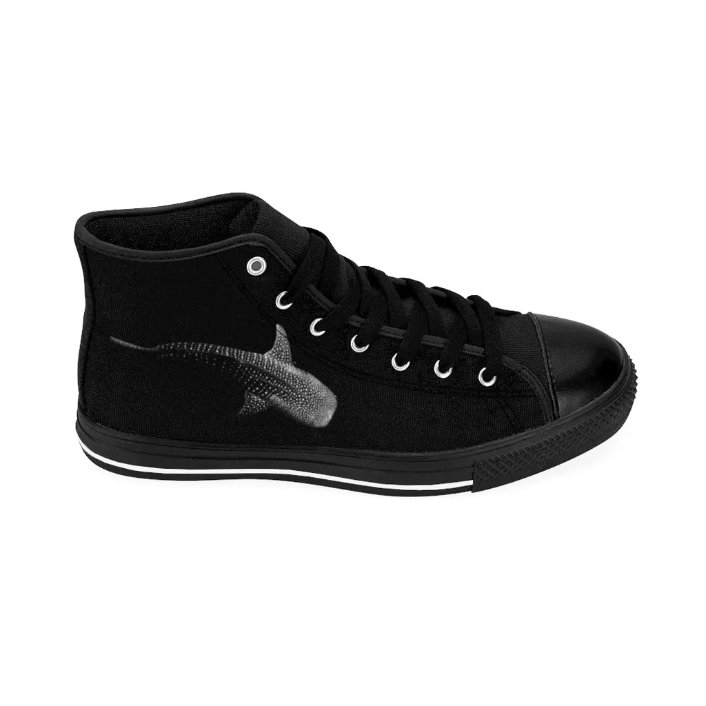 Whale Shark Ninja Women's High-top Sneakers