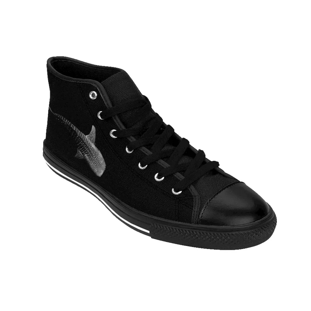 Whale Shark Ninja Women's High-top Sneakers
