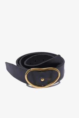 Wide Georgia Belt in Black