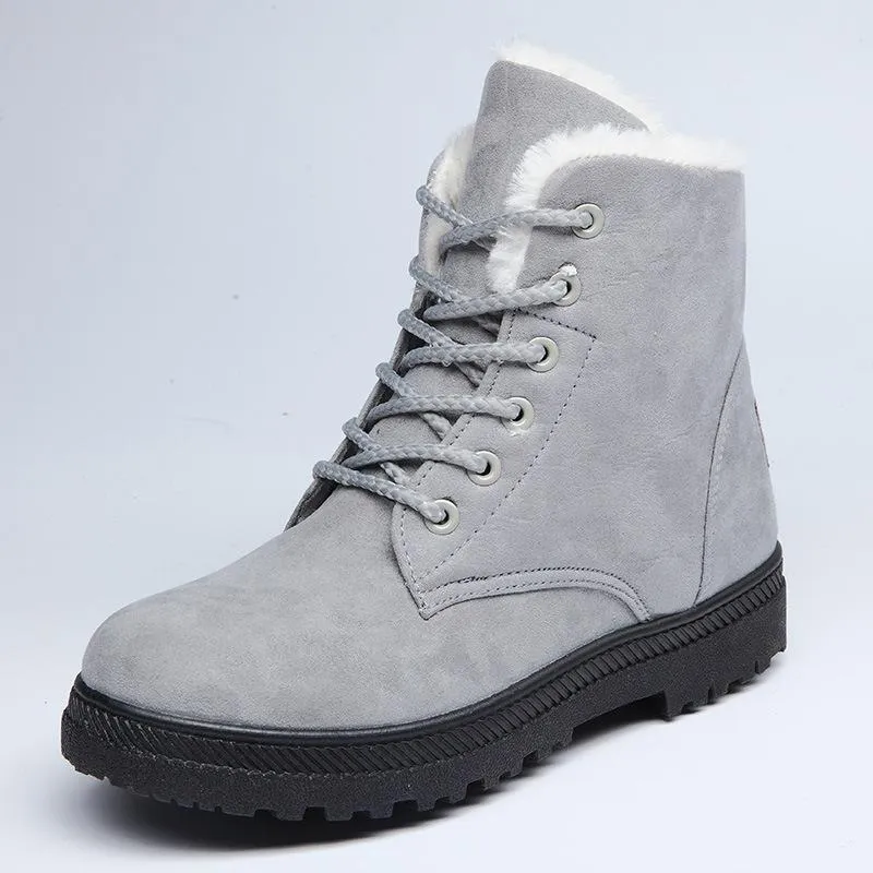 Women's Flat  Snow  Boots