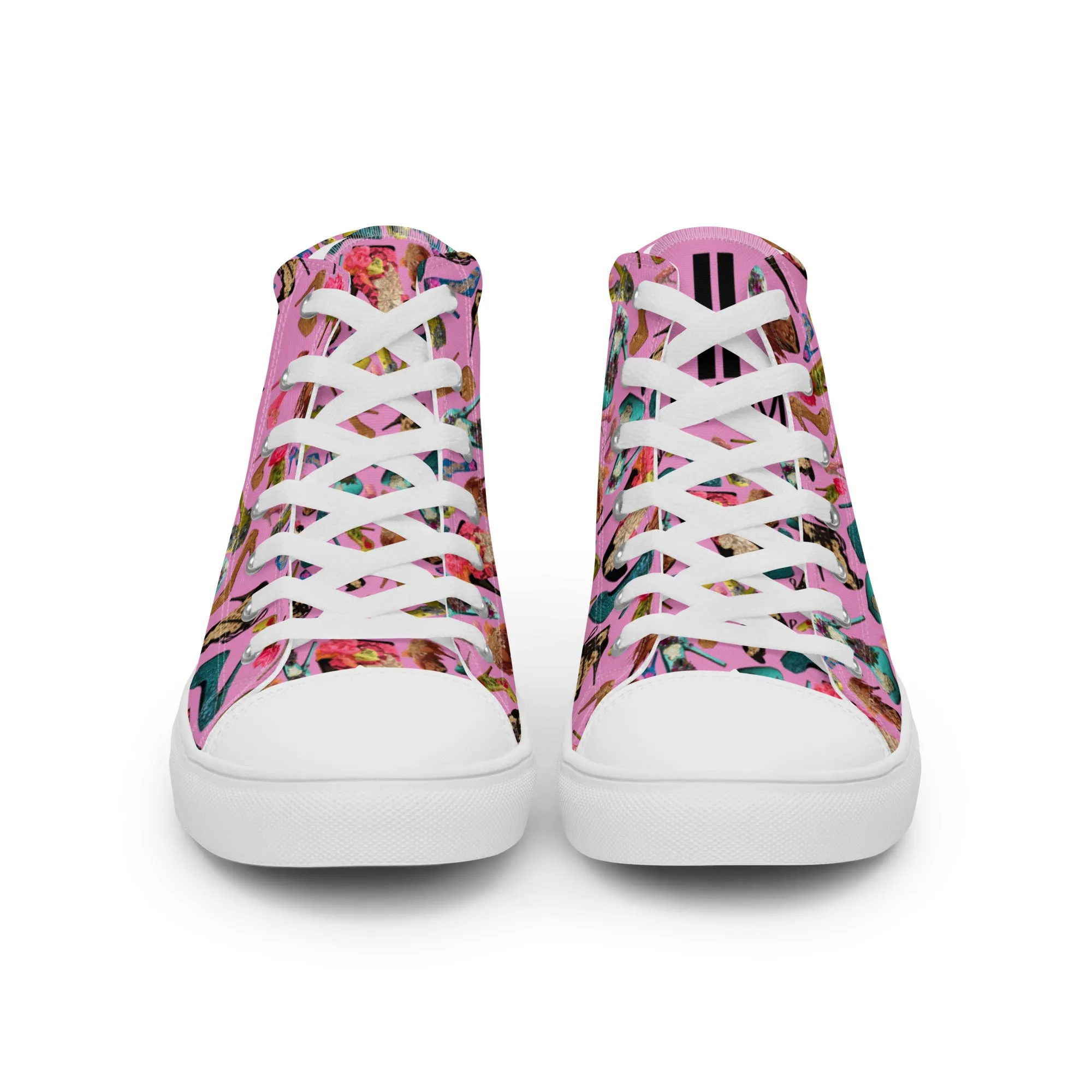 Women’s high top canvas shoes 'OMG. Shoes!'
