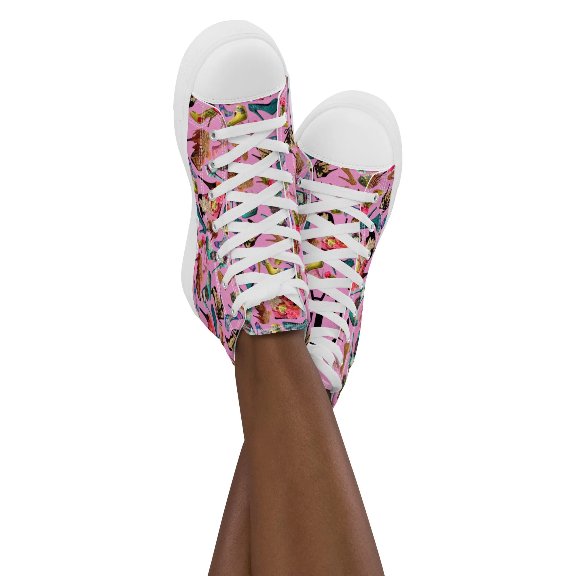 Women’s high top canvas shoes 'OMG. Shoes!'